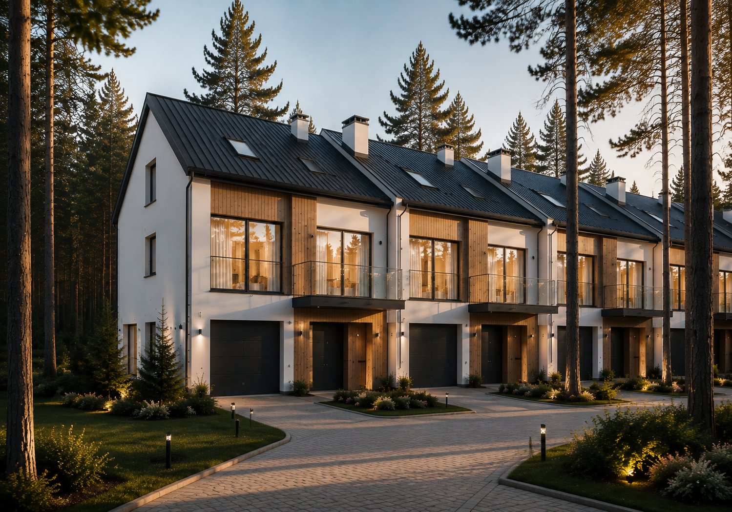 Wizualizacja domu Aura House przy ulicy Jaworowej